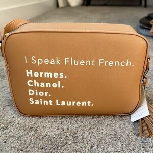 Tan Designer-Inspired Women's Bag